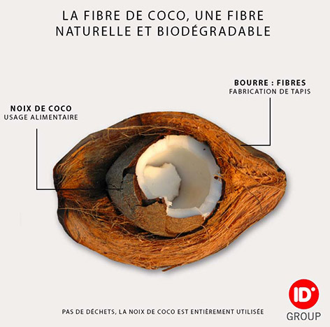 Fibre de coco pour fabriquer nos paillassons