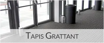 Tapis grattant pour le bâtiment
